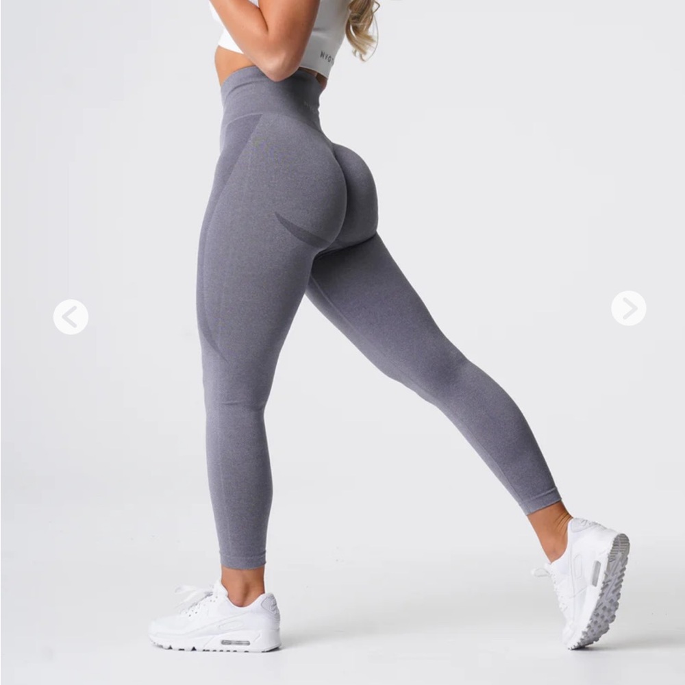 NVGTN Gray High-Rise Leggings - Picture 3 of 3